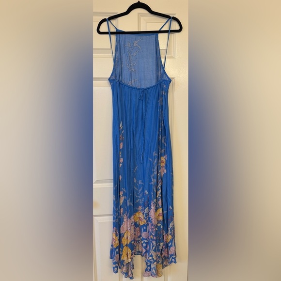 Free People Embrace It Floral Print Square Neck Maxi Dress Size Small - Picture 4 of 10